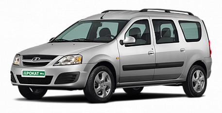 Аренда Lada Largus 7 мест в Москве